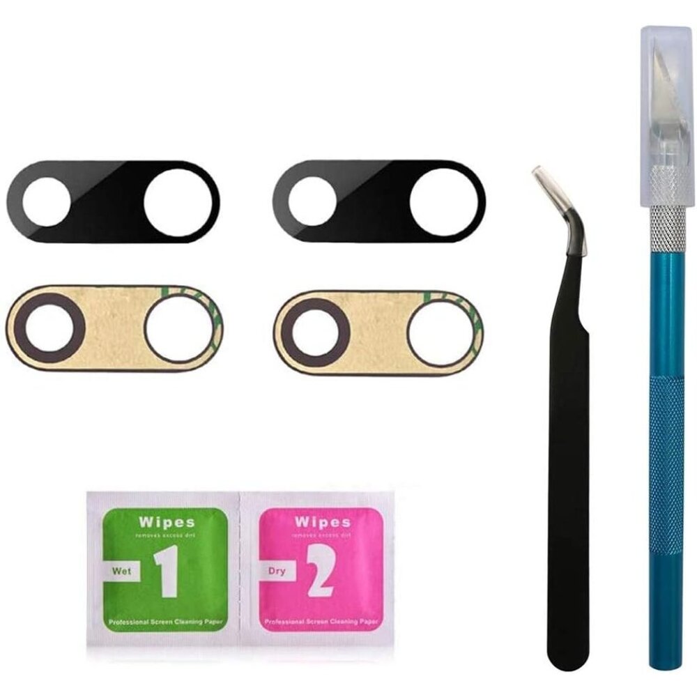 3-Pack iPhone 7 Plus / 8 Plus Camera Lens Repair Kits - 6 Lenses & 3 Toolsets‎